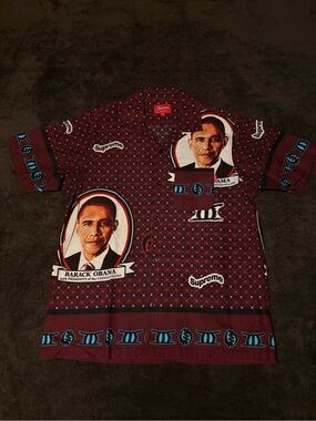 Supreme Obama Button Up SS17